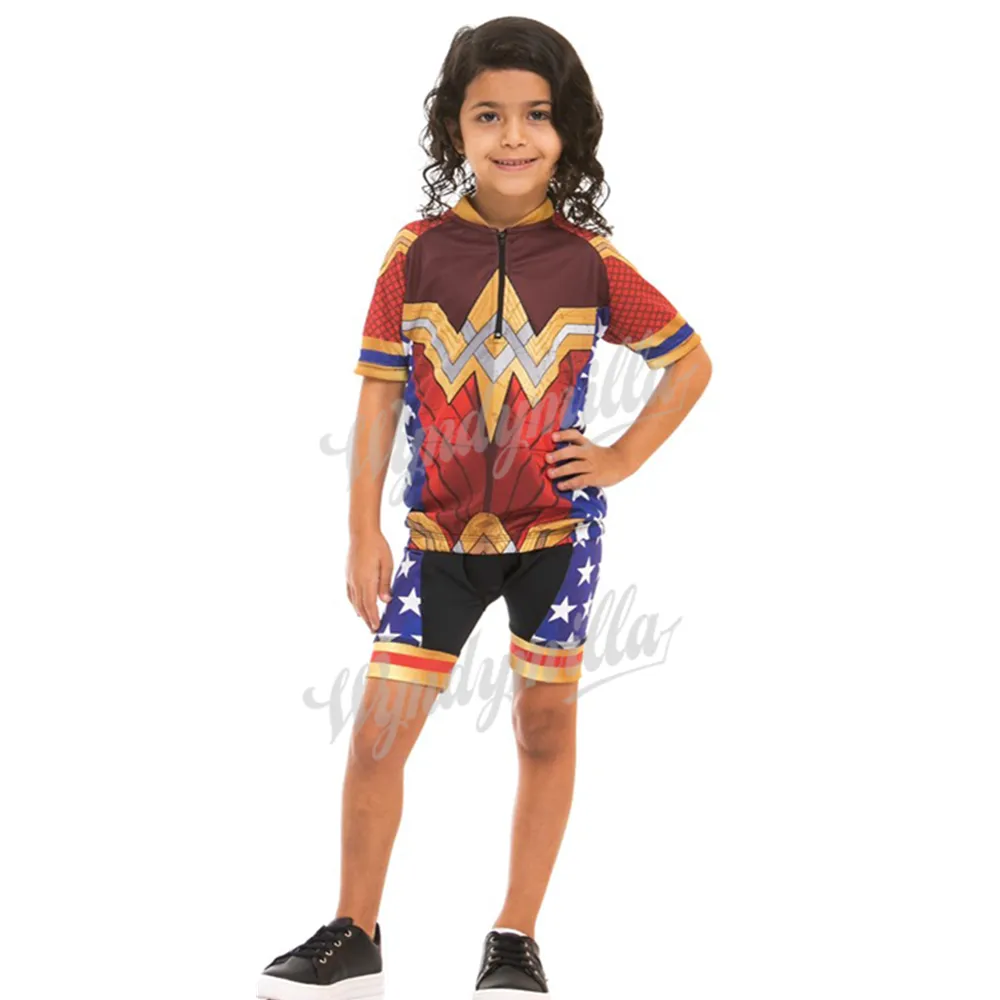 Completo Ciclismo Bambino - Maglia E Shorts Imbottiti Per Mountain Bike - Foto 12