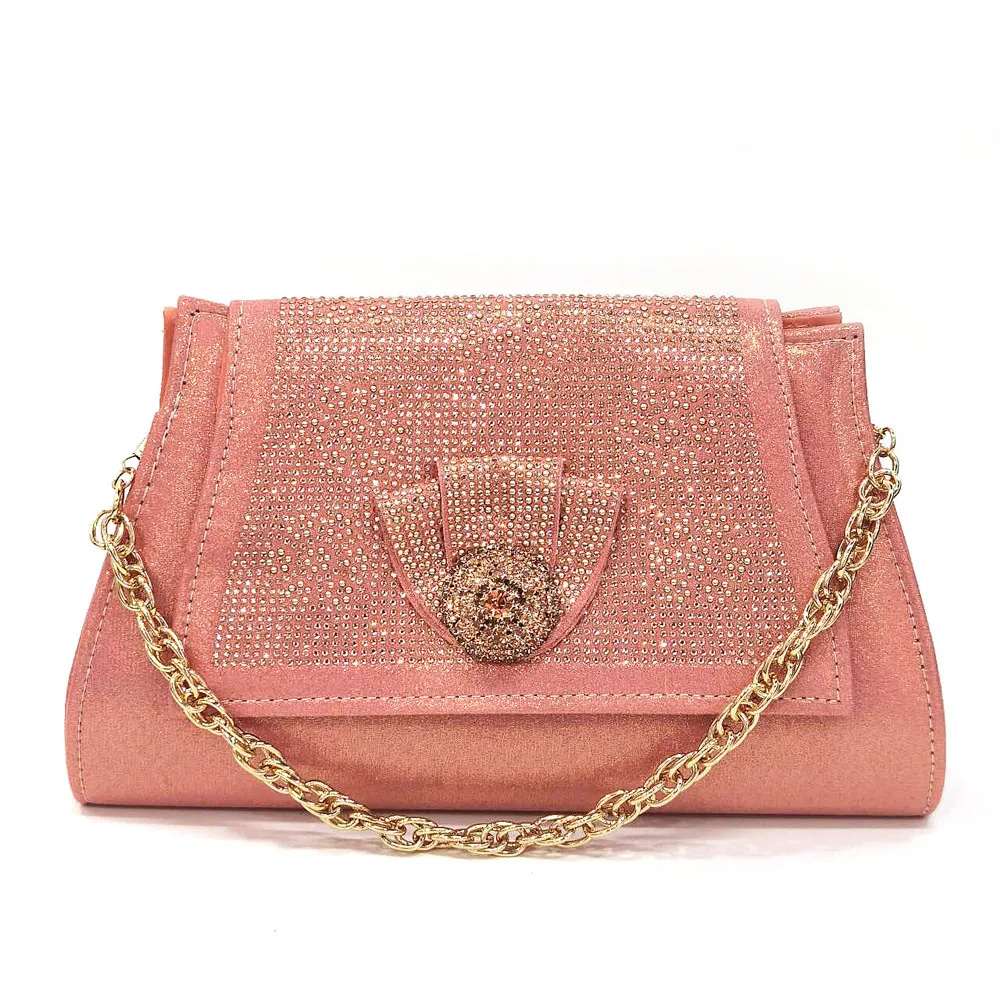 Venus Chan Peach Shoes And Matching Bag Venus Chan Italian Design