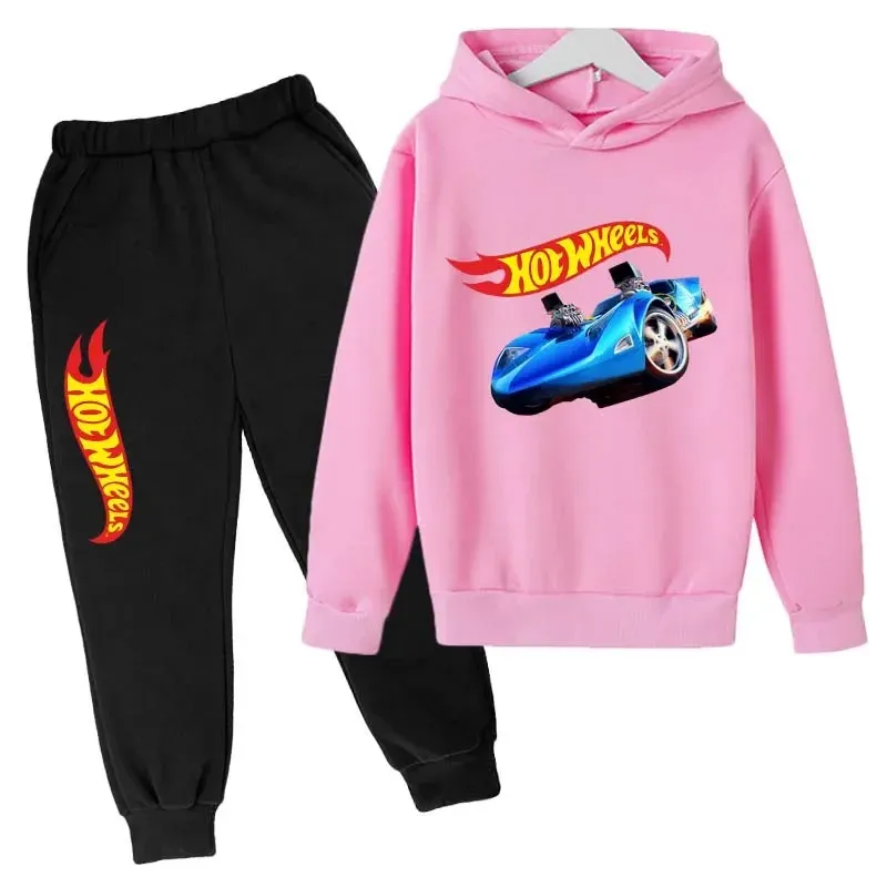 Car Hoodie Boys Black Hoodie Hot Wheels Little Boys Fleece