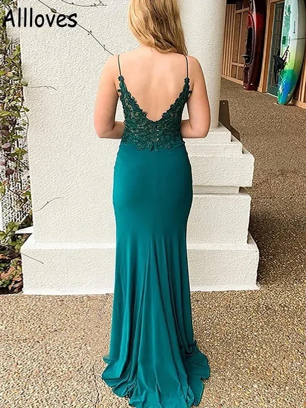 slim fit dress slacks Peacock Long Stretch Satin Dress With Sweetheart Neck And Lace-Up Back main image 0