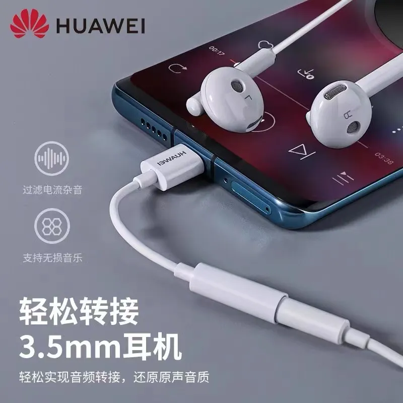 Earphone Huawei Type C Jack Usb Type C Nova 5t Earphone Huawei