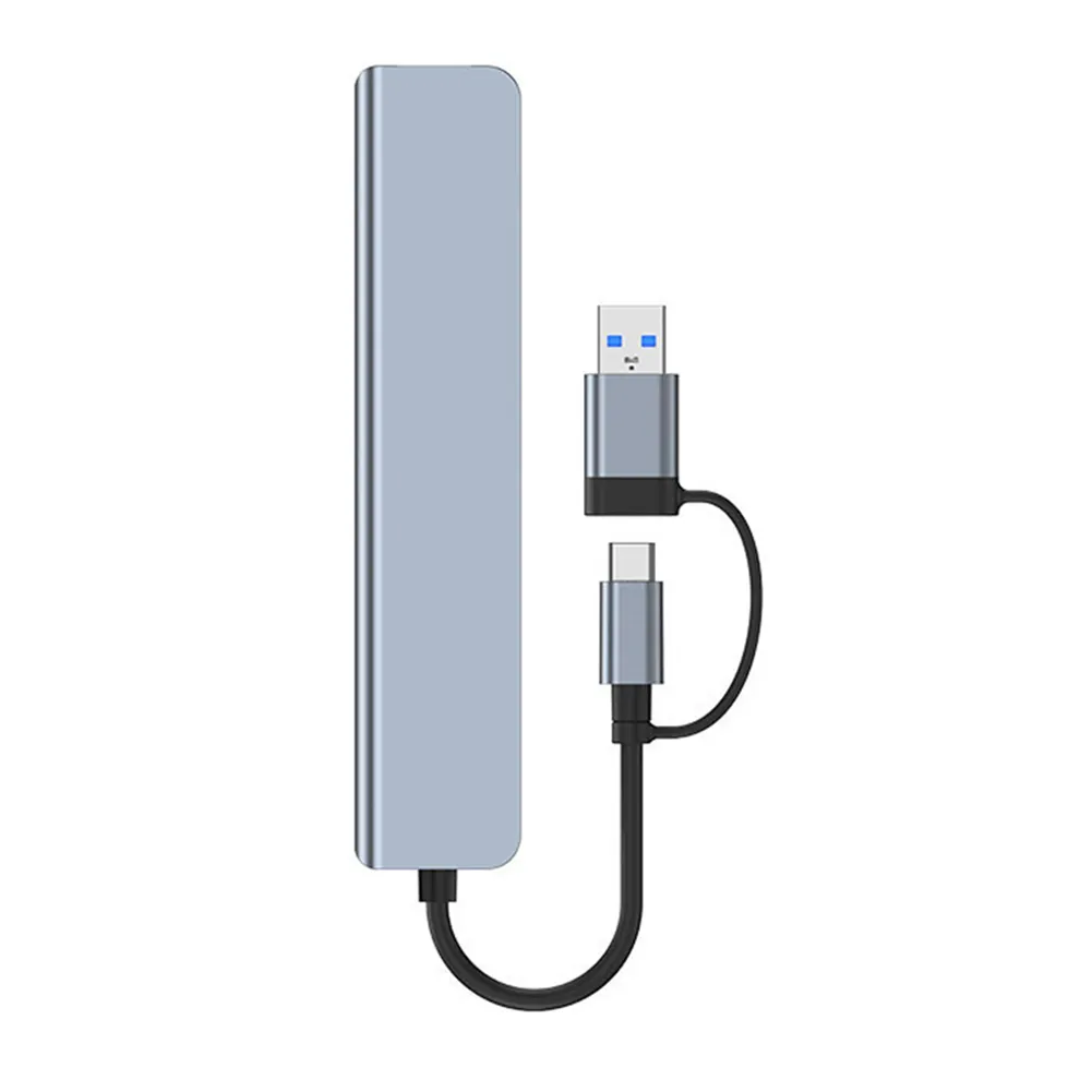 Aluminum Alloy USB 3.0 usb c adapter with 8 Ports,...