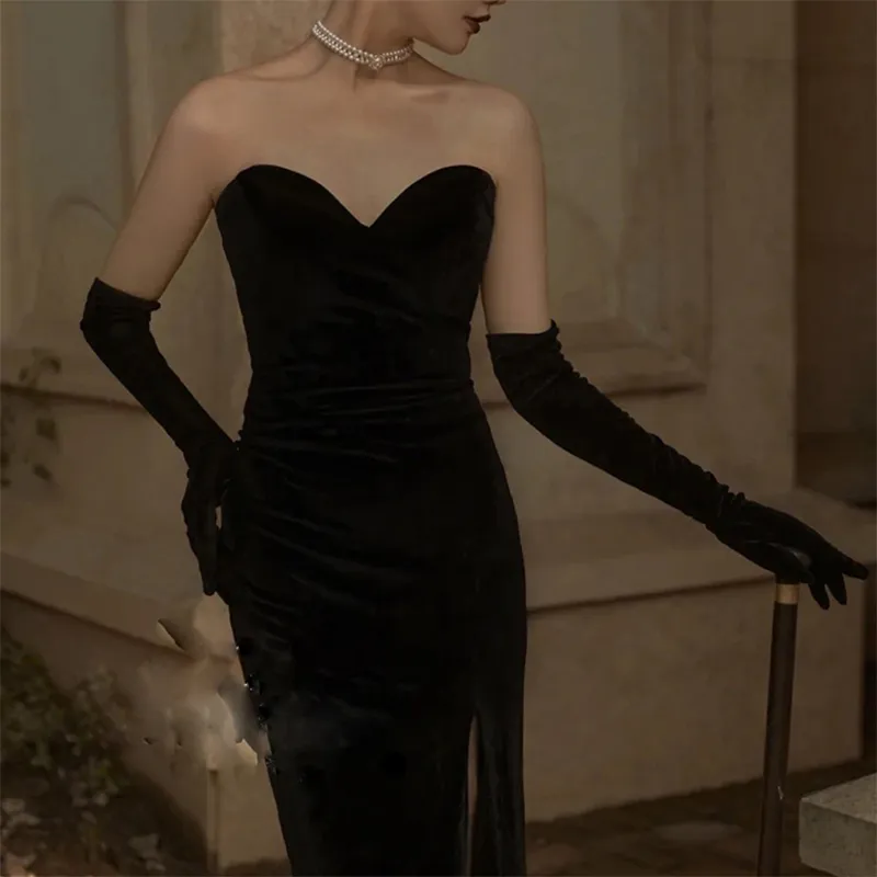 white house black market bridal dresses Black Velvet Waist Belt