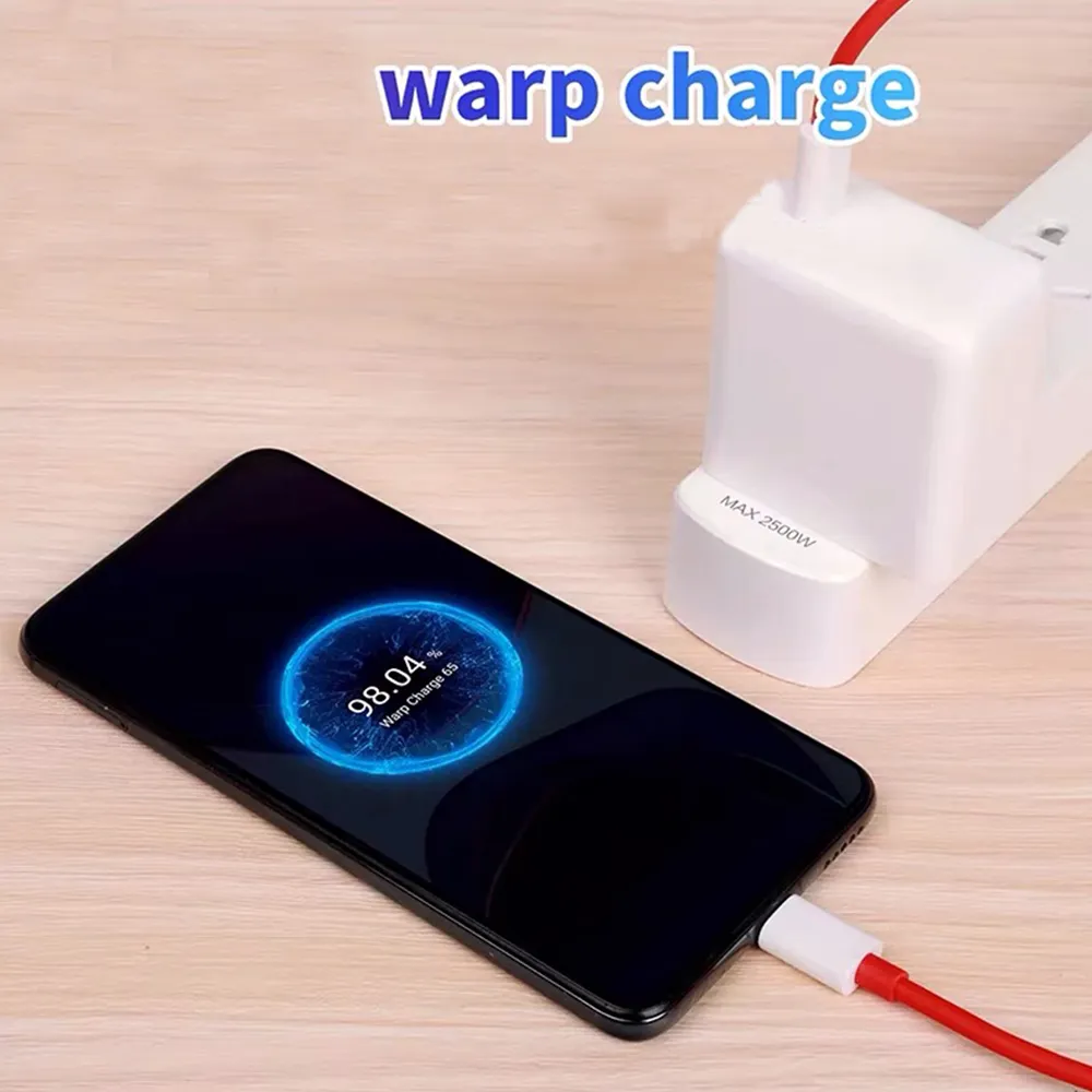 OnePlus 65W Fast Charger EU/US Plug USB-C Cable for OnePlus Phones and ...