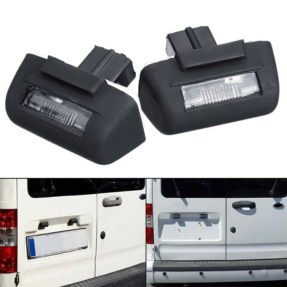 2 Feux De Plaque LED Blanc 6500K Pour Ford Transit 1985-2013 - Compatible Canbus