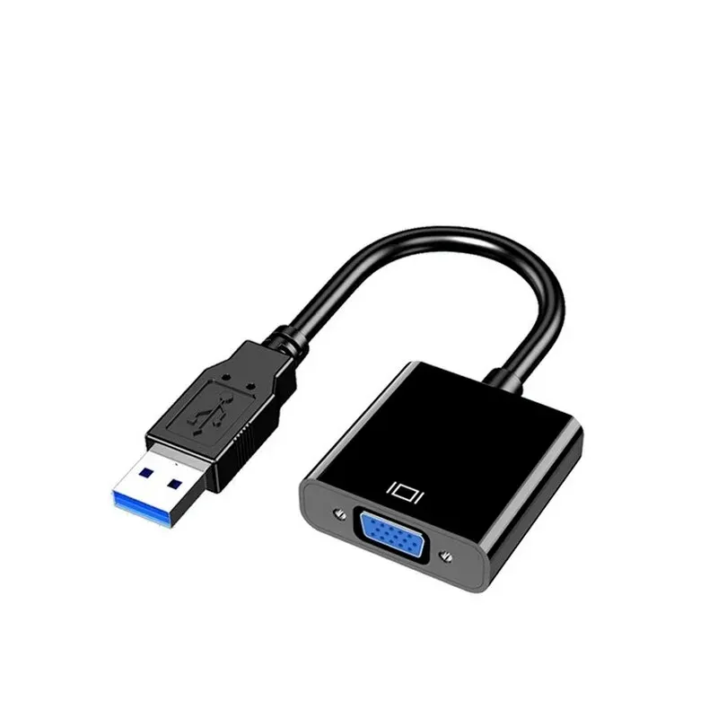 USB VGA Adaptor 1080p Donu turucu Harici Video Kart Dizustu Bilgisayar PC Monitor Projektor Win 7 8 10 Icin Multi Display Yi TL148.53 DHgate