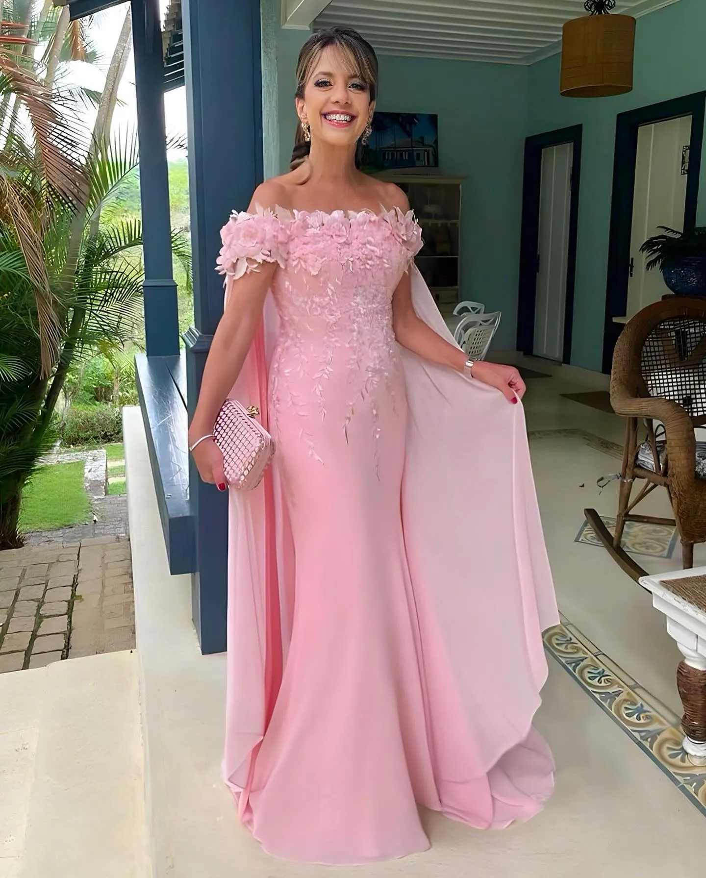 Bride And Mother Of The Bride Destination Dresses Pink Beach
