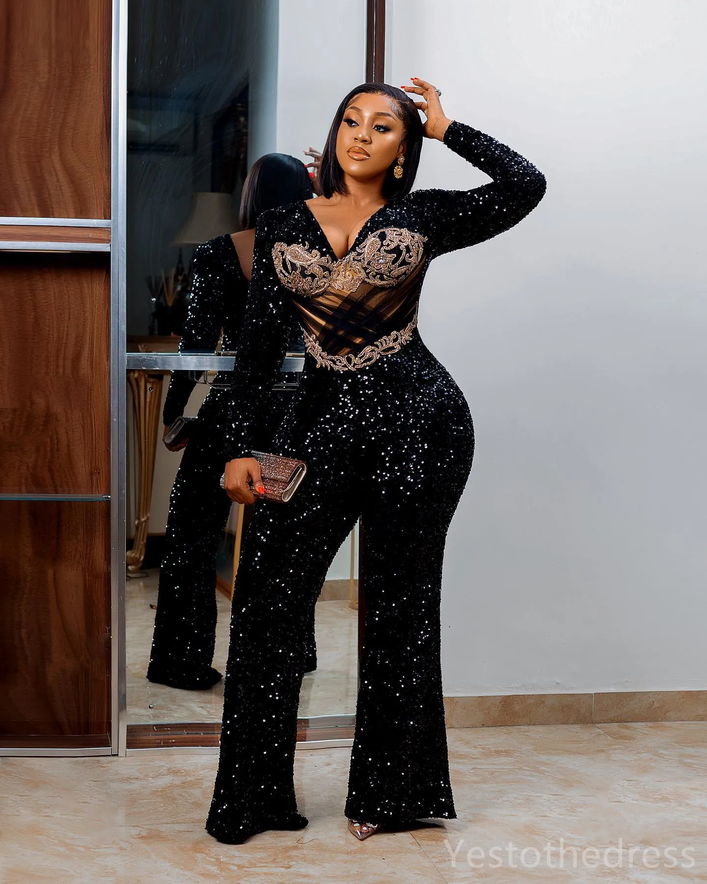 Party dress jumpsuit hotsell