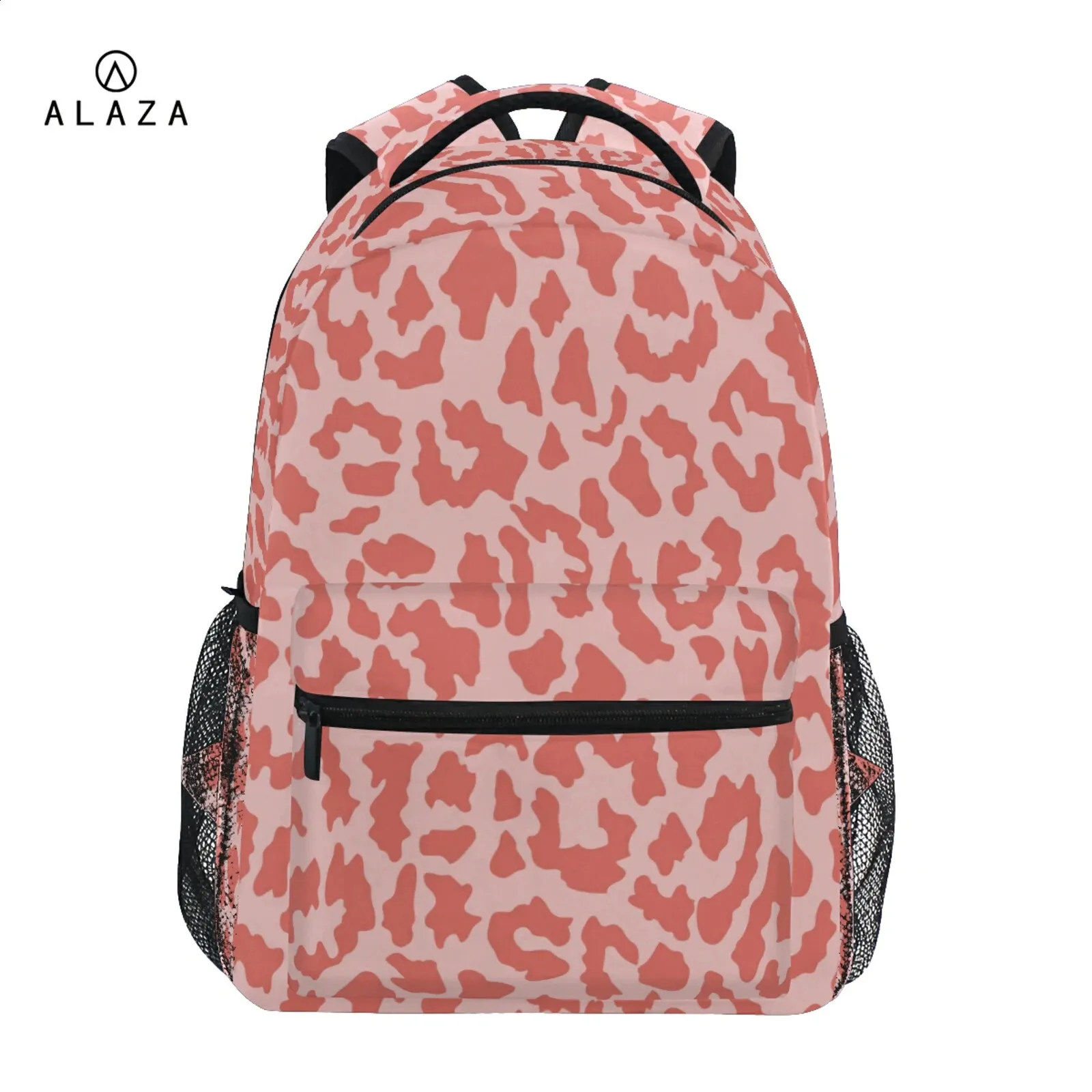 Pink cheetah backpack hot sale