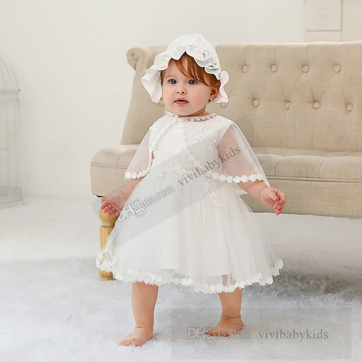 High Quality Lace Applique Baby Girl Christening Full... From Vivibabykids, $24.88 | DHgate.Com High Quality Lace Applique Baby Girl Christening Full... From Vivibabykids, $24.88 | DHgate.Com