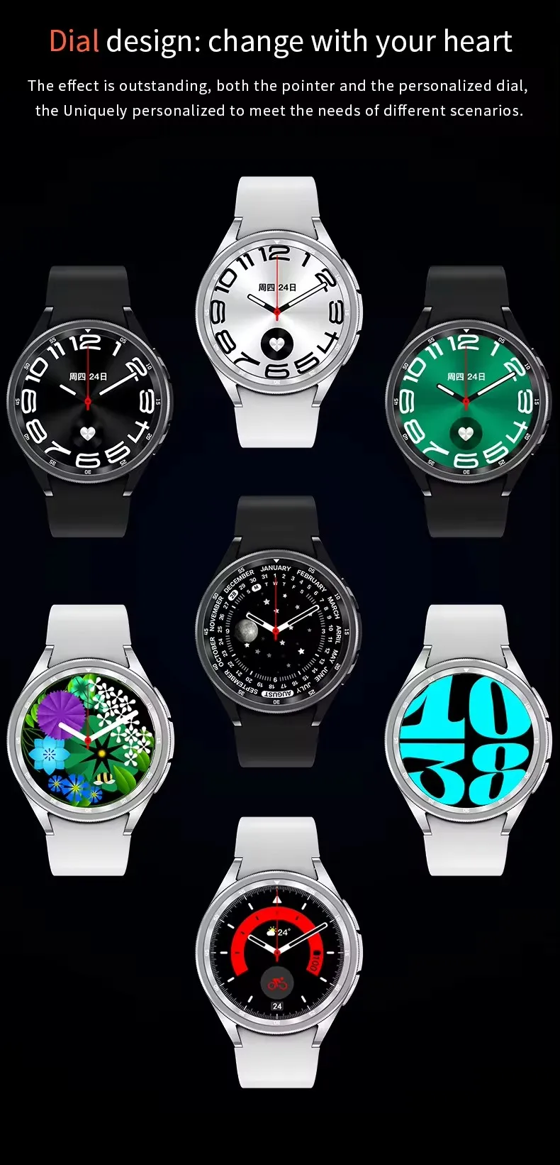 T5 Pro Smart Watch 6 Bluetooth Call Assistant Men Women Sport Sport Smart Wwatch Samsung Android iOS