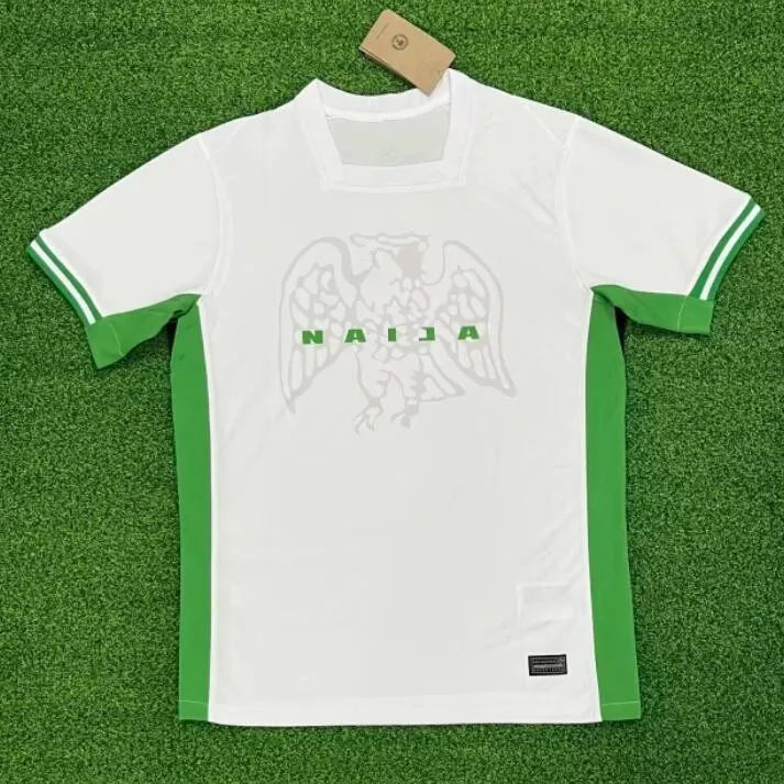 Nigeria Football T-Shirt: Mens Casual Soccer Jersey Retro 23/24