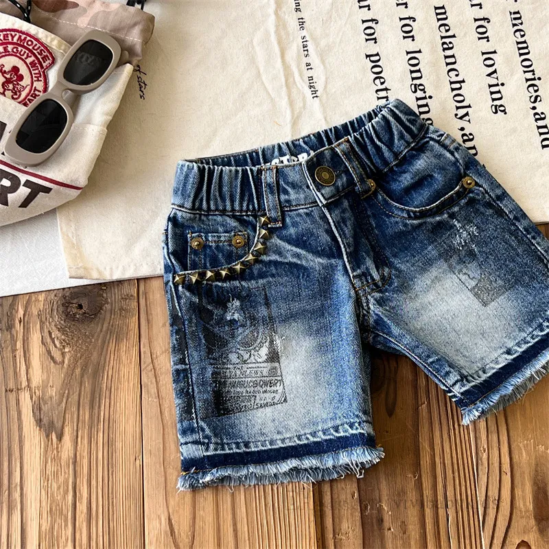 Cartoon jean shorts best sale