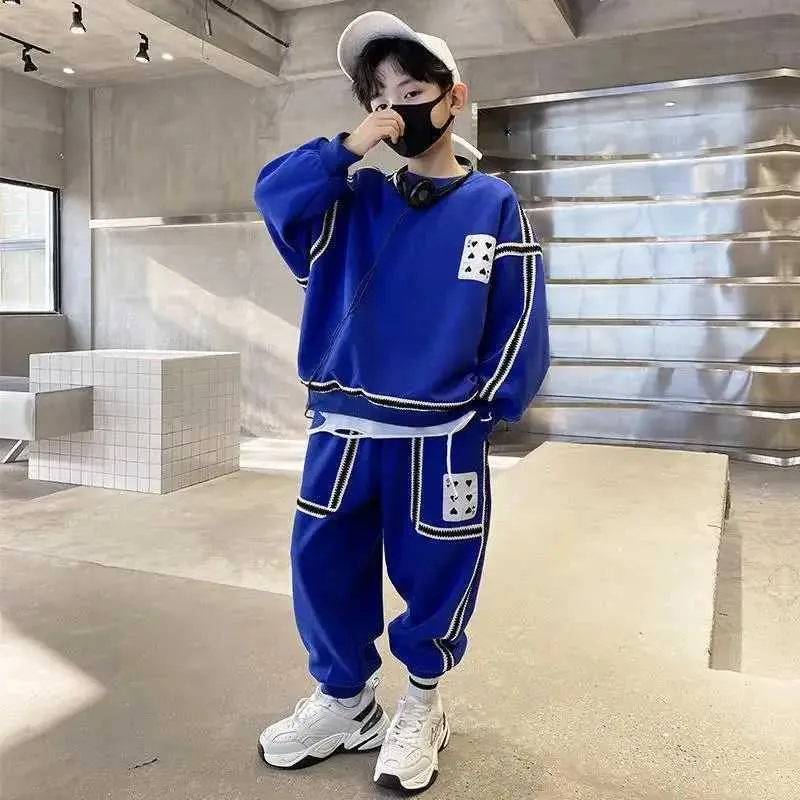 Boys Size Sweat Suits Toddler Boy Outfit Set Cozy White Graphic