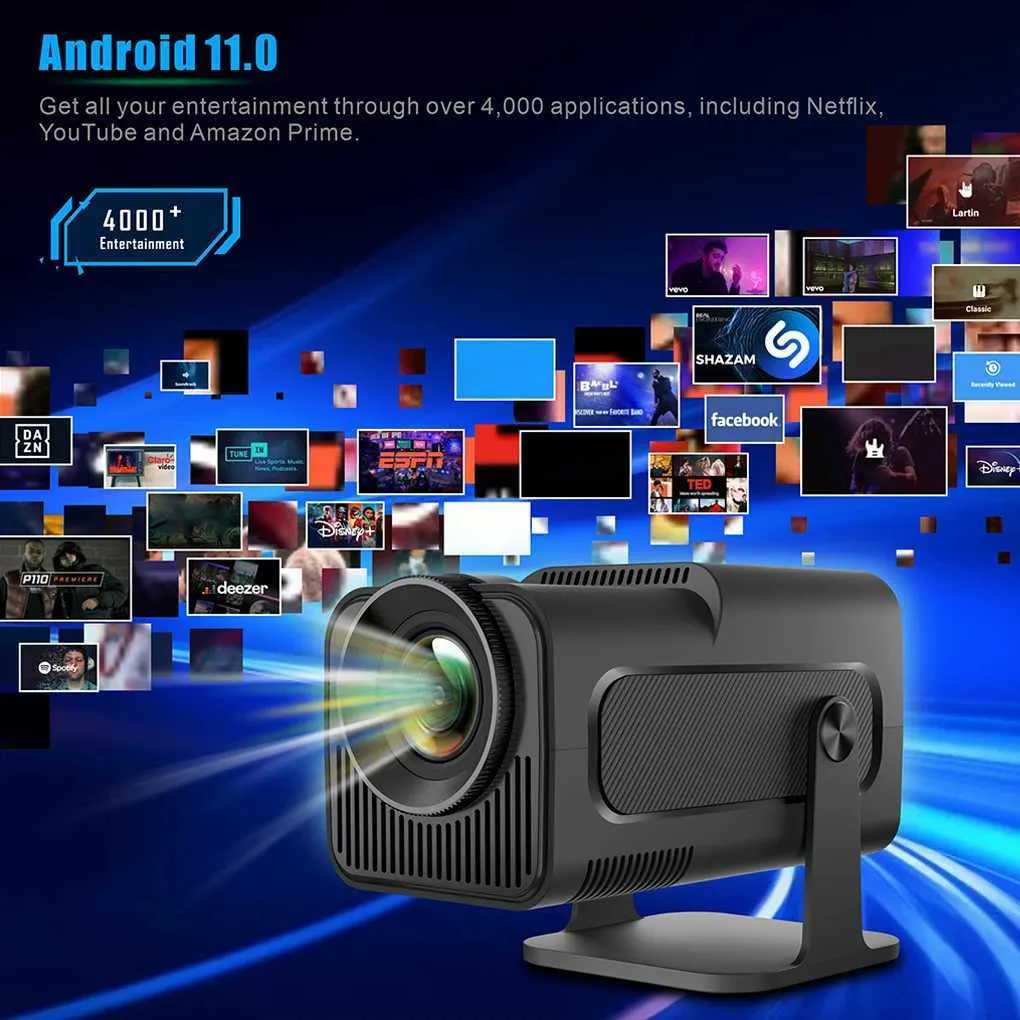 Magsub Android 11 4K Native 1080P Projector: Dual WiFi6 & BT 5.0 ...