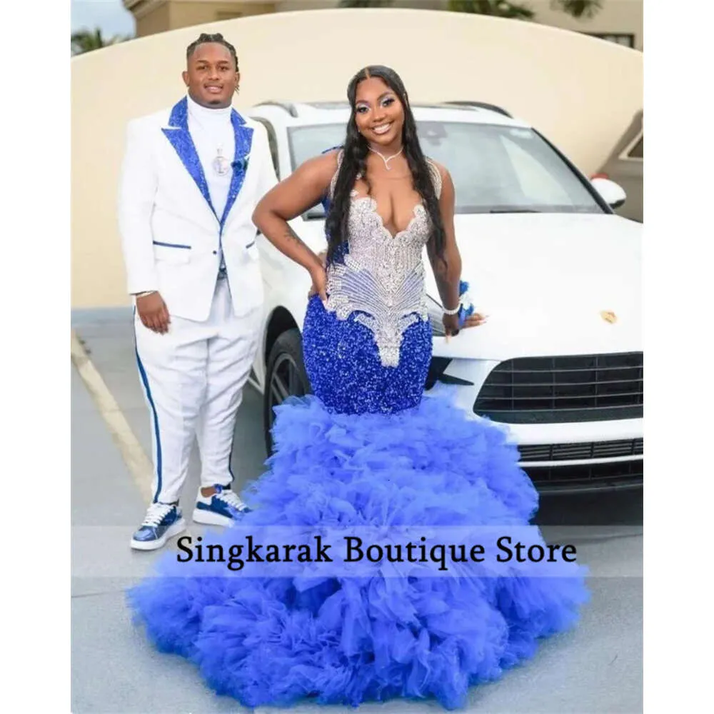 Royal blue prom dresses in stores hot sale