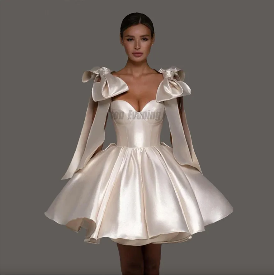 Sweetheart Bow Lace-Up Reception Dress for Women with Pleated Ribbons - Mignon Satin Graduation Cocktail Gown for Women (2024) Mignon Satin Sweetheart Bow Lace Up Pleat Ribbons Graduation Dresses  Cocktail Gown Homecoming Party Dress For Women 2024 From Meetyy, $39.31 |  DHgate.Com