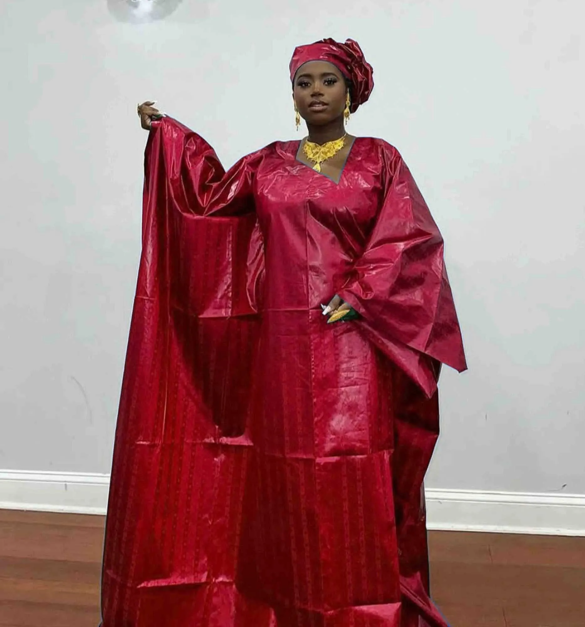 Ethnic African Clothing Dashiki Loose Fitting Dress with Headwear in Purple  Free Size from Dhgate Ethnic Clothing - price 34.77