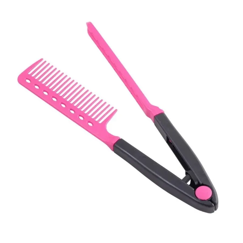 V type hair straightener comb deals