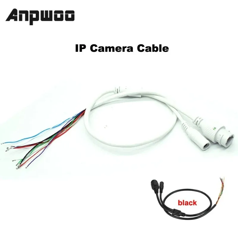 2024 IP Camera Cable For Network Replace RJ45 Cable DC12V CCTV Ip
