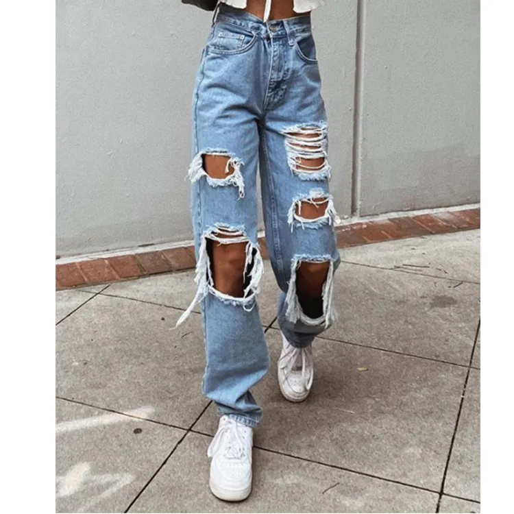 Baggy ripped jeans outfit store