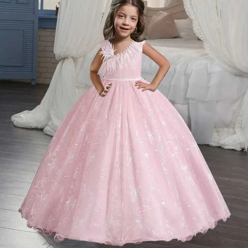 Girl's One Shoulder White Formal Dress Fluffy Wedding Party Evening Dress  for 4-12 Years from Dhgate Girl's Dresses - price 15.17