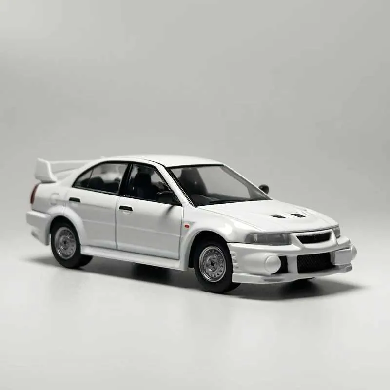 Diecast Model Arabalar Tomytec 1 64 TLV Mavi N186E Lancer Evo 4. Nesil N190E 6. Nesil Beyaz Ala m Araba Modeli T240513