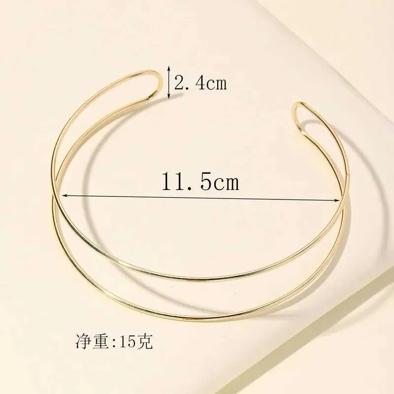 ネックレス・チョーカー DARKAI FW24 A VIBE NECKLACE (DICO0046GGMSL GGMSL) Darkai A Vibe Crystal-embellished Necklace In Metallic