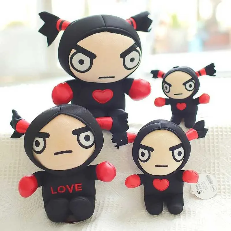 DHgate 2024Kawaii Chinese Pucca Garu Plushie Set Soft Stuffed Doll Toy Wedding Couple Gift for Kids Toys Gifts