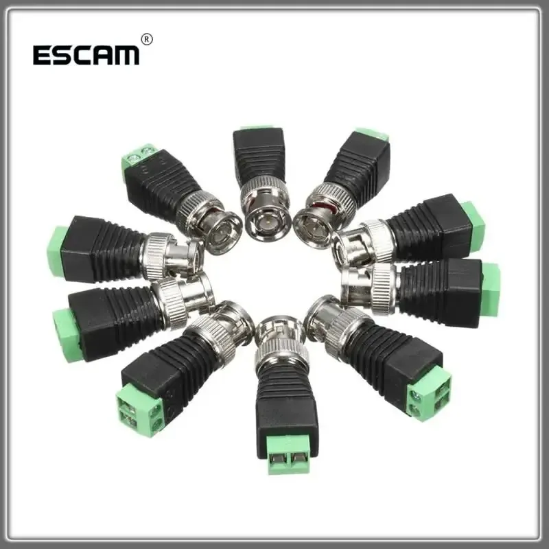 Coax To BNC Connector Kit BNC Male Connector To CAT5/CAT6/Coax