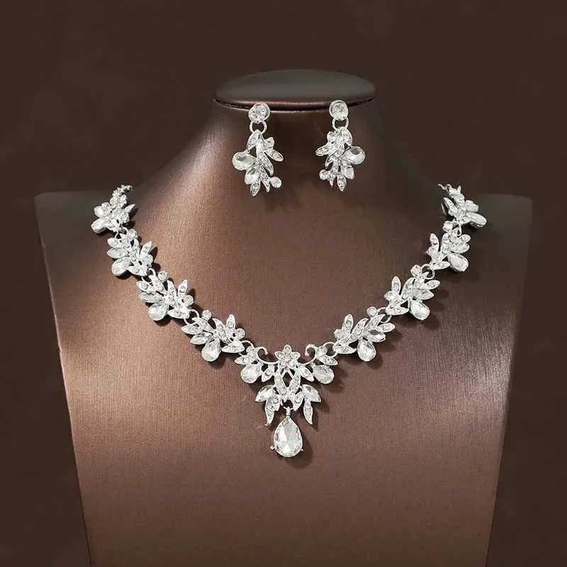 Personalized necklace and earring set sale
