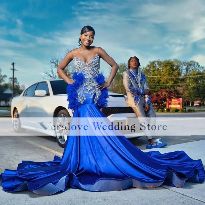 Glamorous blue dress hotsell