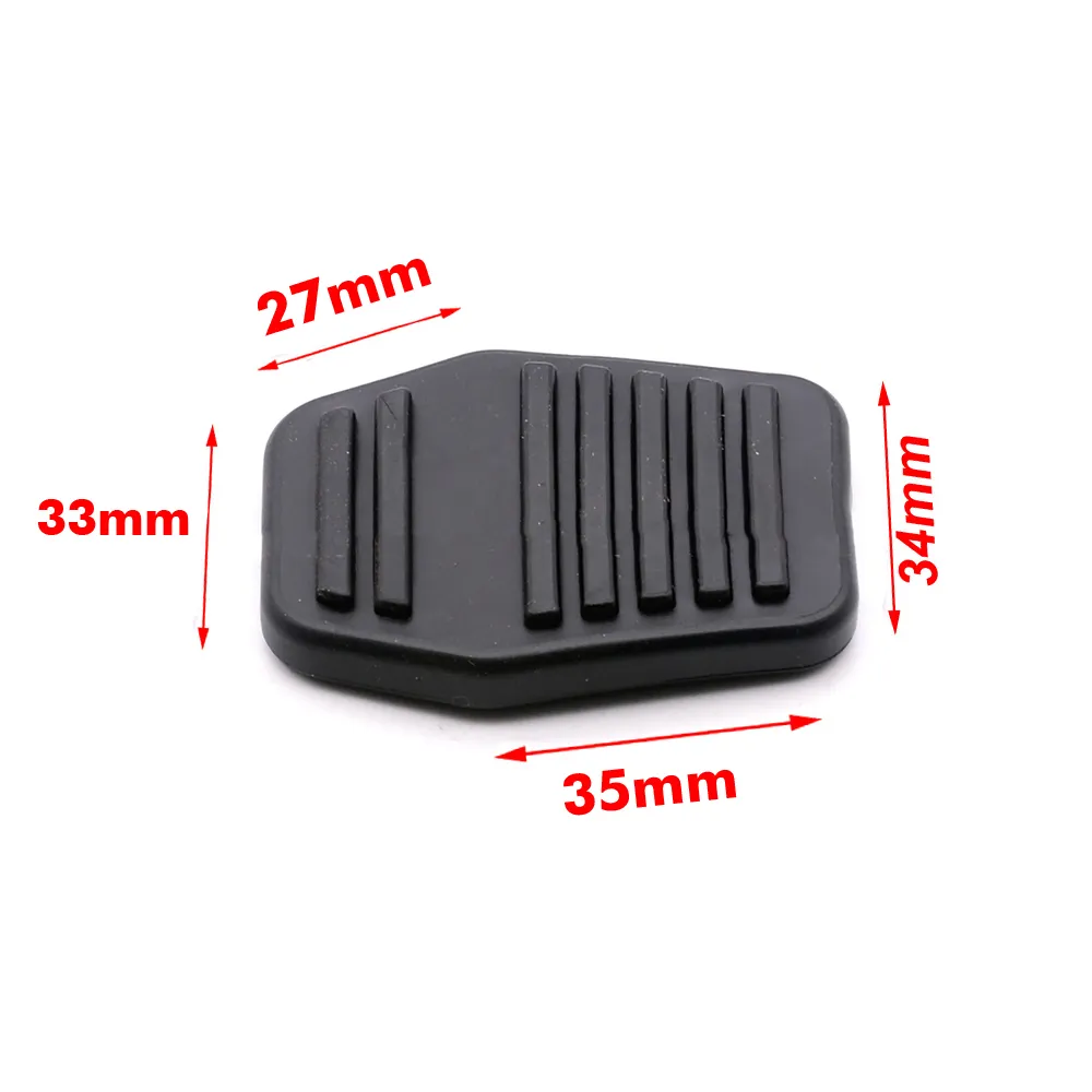 Pedaal Pads Rubber Cover, Een Paar Koppeling Pedaal Pads Rubber Cover Voor Transit Mk6 Mk7 2000 2014