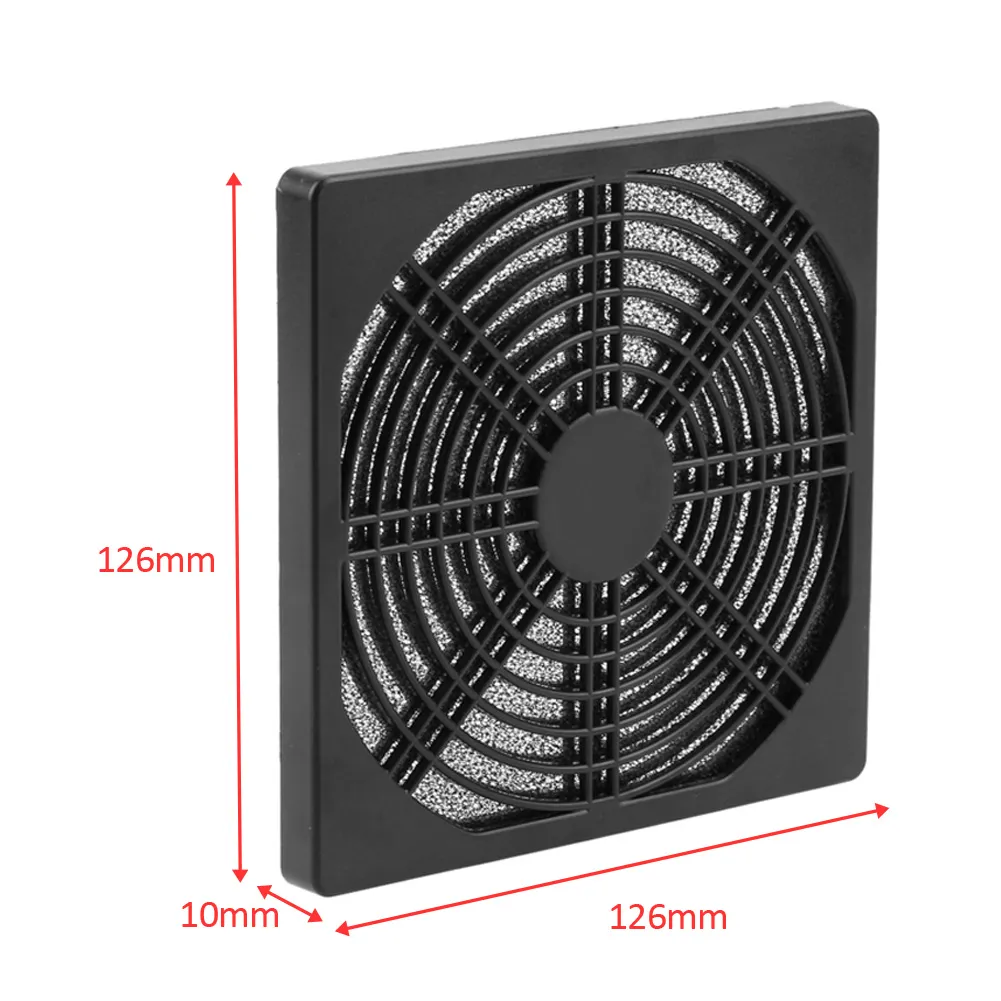 5-Pack Dustproof 120mm PC Case Fan Dust Filter Guard Cover for ...