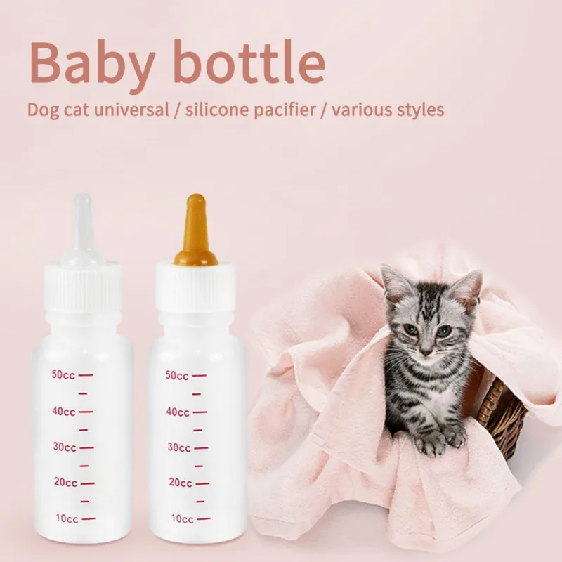 Pet Feeding Set For Small Pets Includes Nursing Bottle Milk And Cat Water Bottle Feeder For Dogs Cats And Newborns Perfect For Cats And Puppies Convenient Pet Feed Supplies In Bulk From