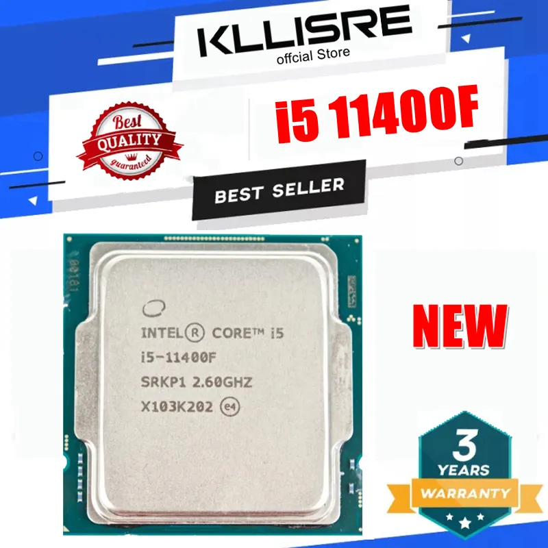Core i5 11400F 2.6GHz Six-Core cpu with 12M 65W LGA 1200 Core i5 11400F 2.6GHz Six-Core cpu with 12M 65W LGA 1200
