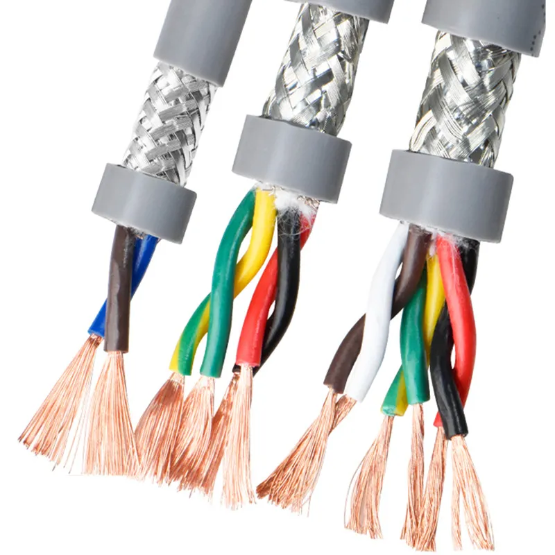 High Flex 5m 2 Core Trvvps Twisted Pair Shielded Wire 2624 