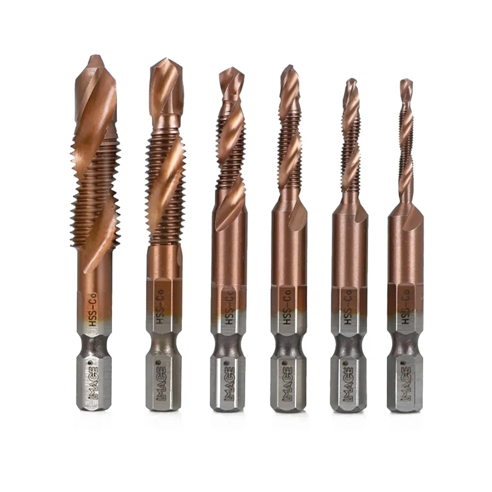 Metric Tap Bit Screw With Hex Shank And HSS M2 Co Screw Thread For Left Hand Drill Bits Compound Tap For M3 M10 From Homepro17 5.06 DHgate.Com