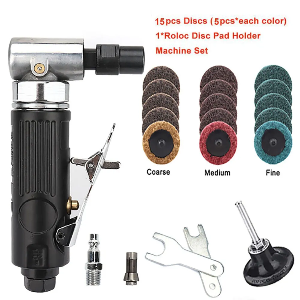 Pneumatic Grinder With Lengthened Straight Shank | 25,000 RPM Air Die Grinder For Polishing & Grinding