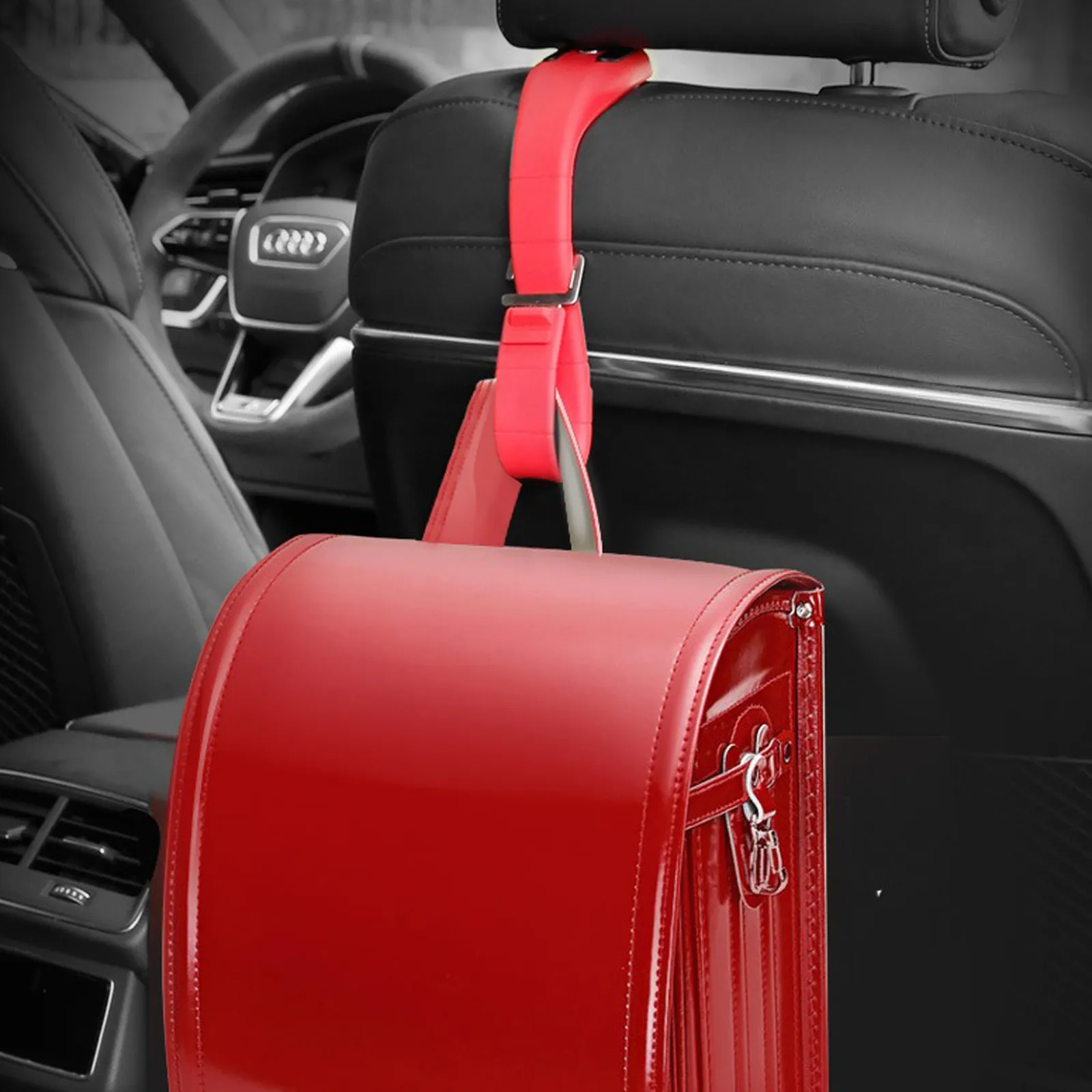 Silicone Car Seat Hanger Bag Holder Red Black Brown Headrest Hook Car Purse Holder From Homepro11 11.62 DHgate.Com