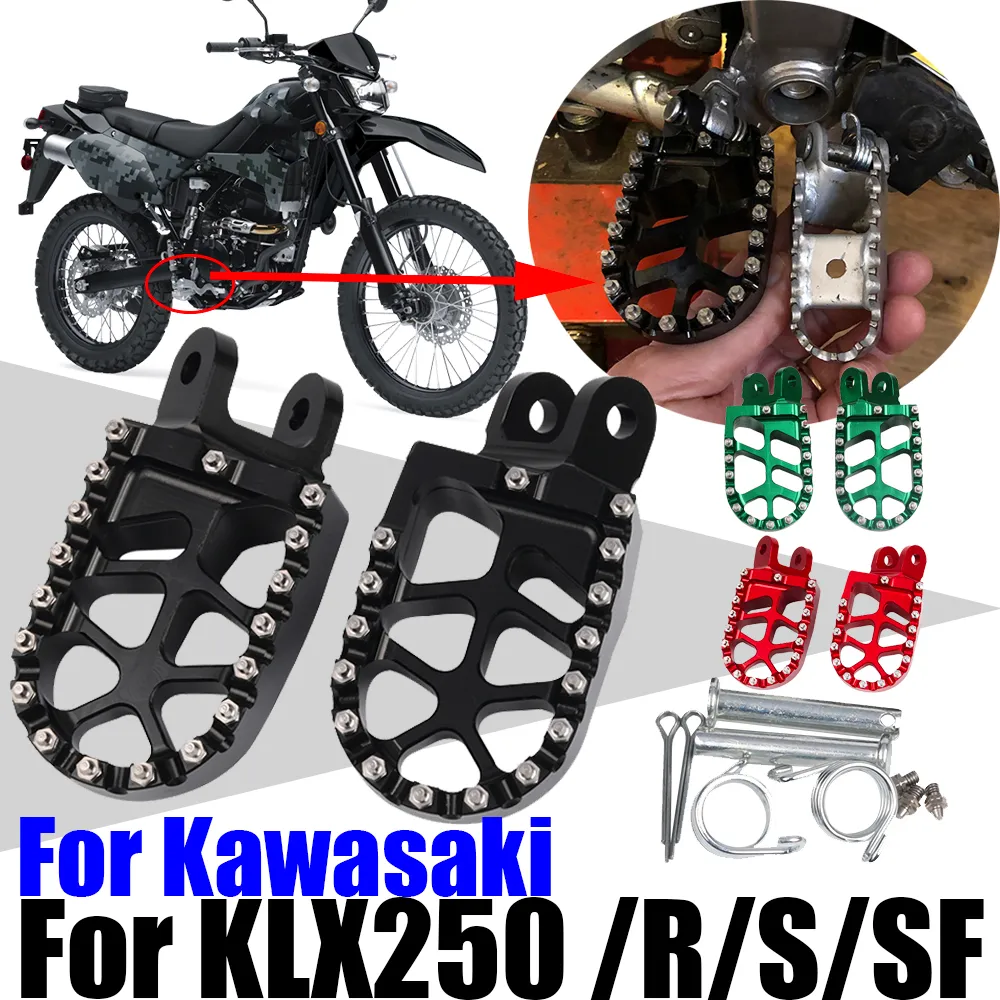 DHgate.com:Pack of 2Off-Road Motorcycle Aluminum Foot Pegs