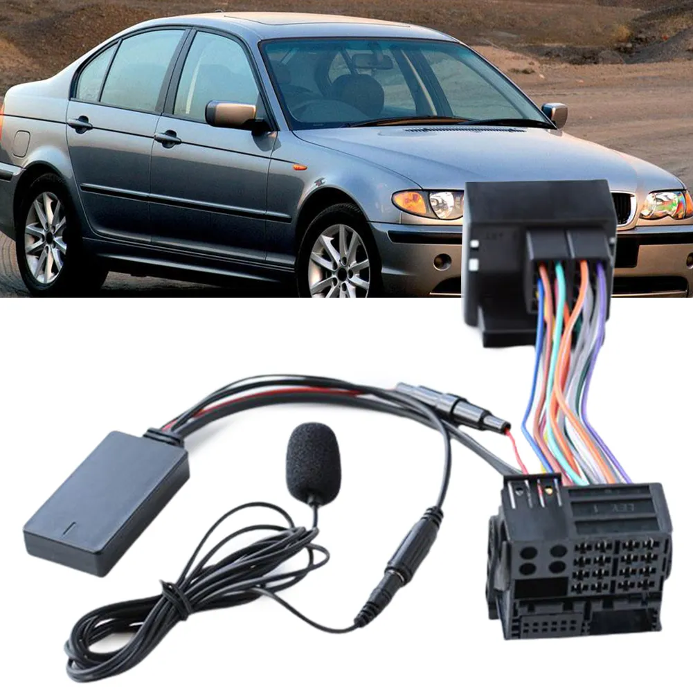 10-Pin Bluetooth AUX Adapter For BMW E46 3 Series – Lossless Audio Cable