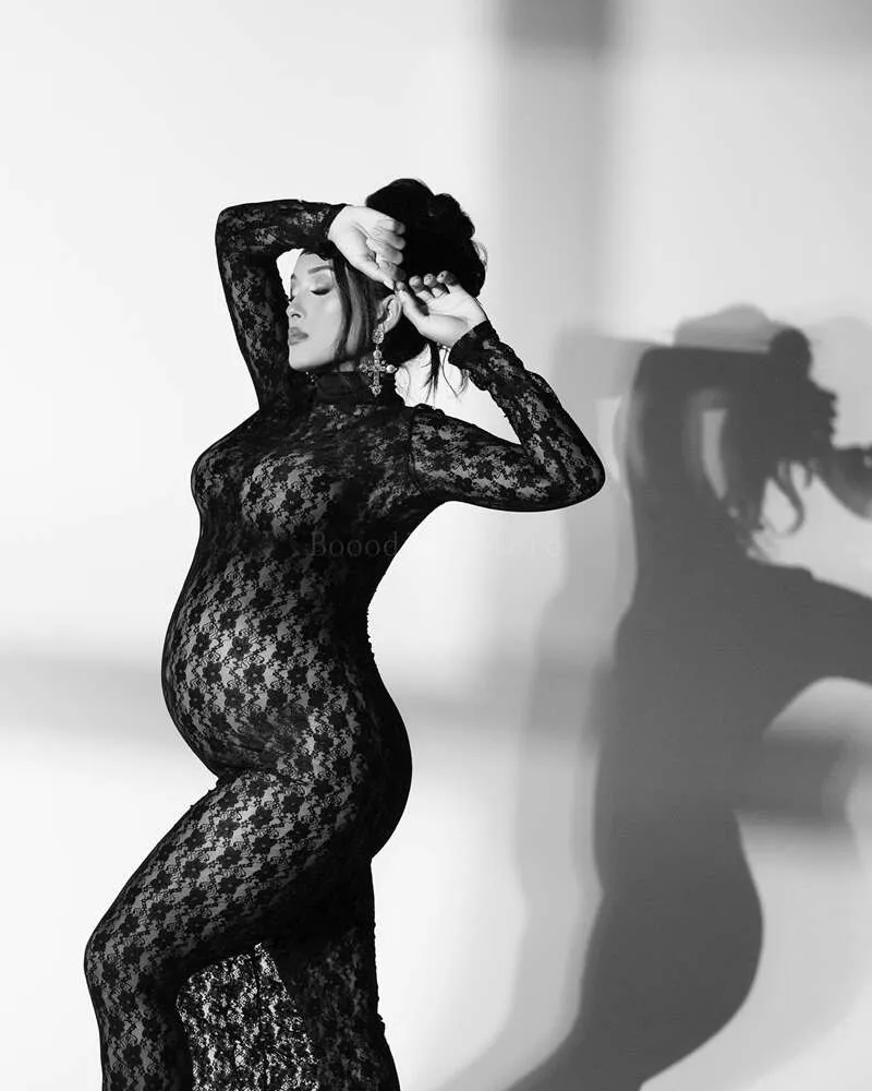 knee length dresses for ladies Hatch Collection The Elizabetta Lace Dress in Black