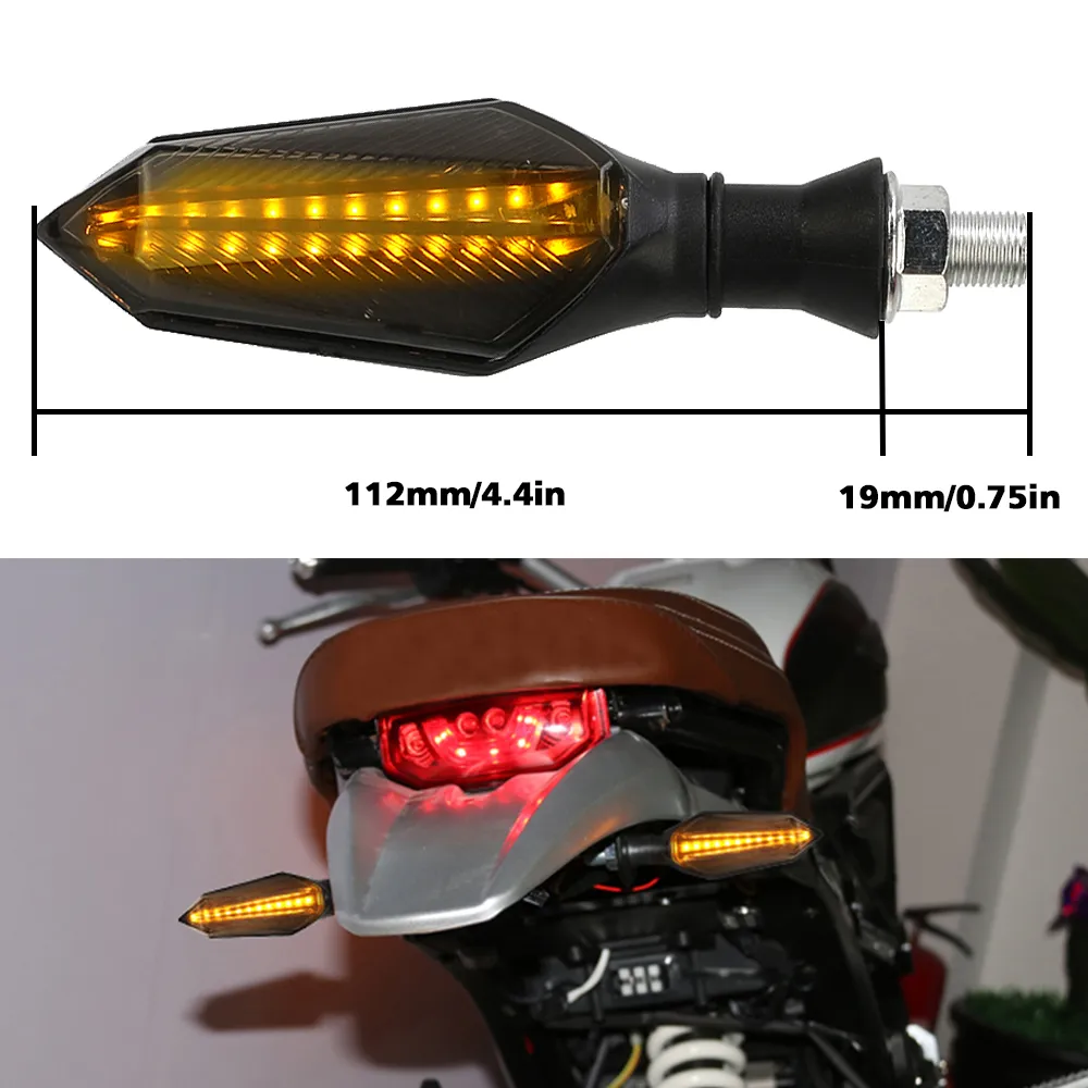 DHgate.com:Motorcycle LED Turn Signal Lights for Yamaha YZF