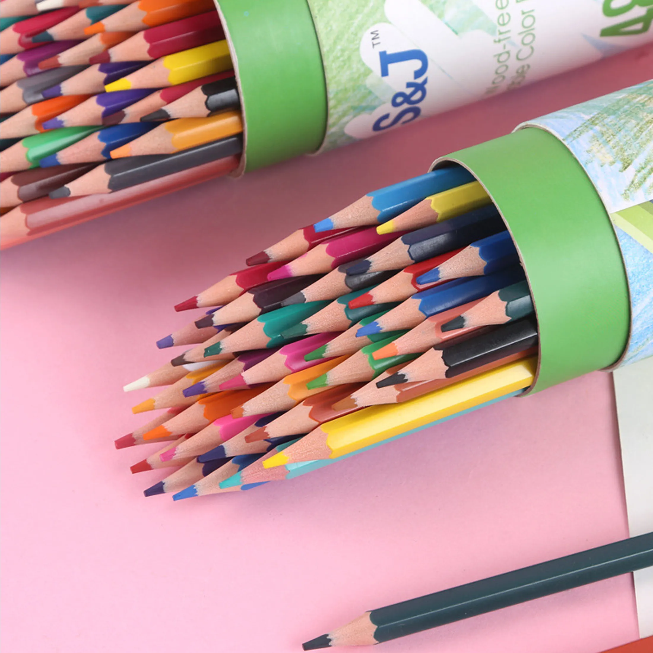 200-PC Colored Pencils Set With Case - 180 Artists Pencils + 12 Watercolor + Tutorial & Accessories