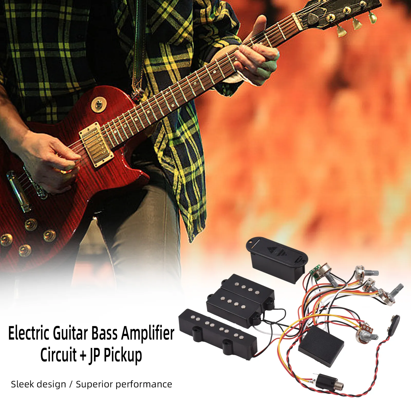 新作揃え DHgate.com:DIY JP and Circuit Amplifier Guitar Electric 弦楽器、ギター