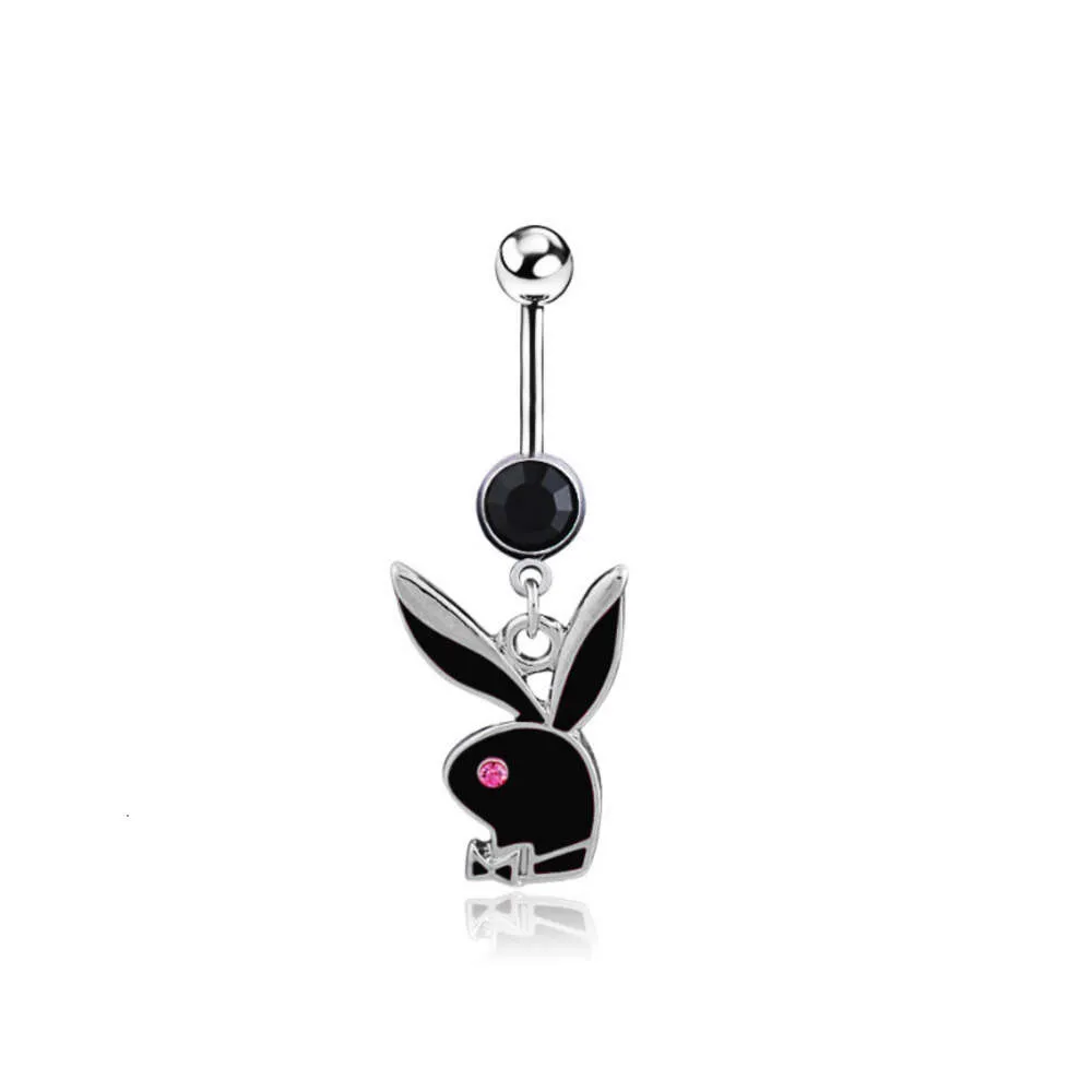 Stainless Steel Rabbit Belly Button Navel Button Ring... From Fashion ...