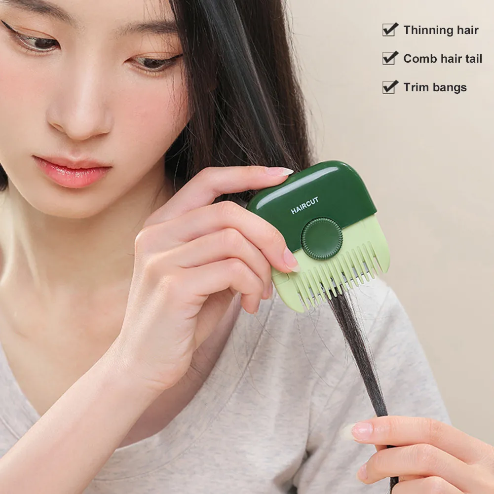 Hair Cutting Comb Self Haircut Kit For Thin Thick Hair Sharp Trimmer For Split Ends Bangs Styling Easy Grip Design From Ddmymar 32.57 DHgate.Com