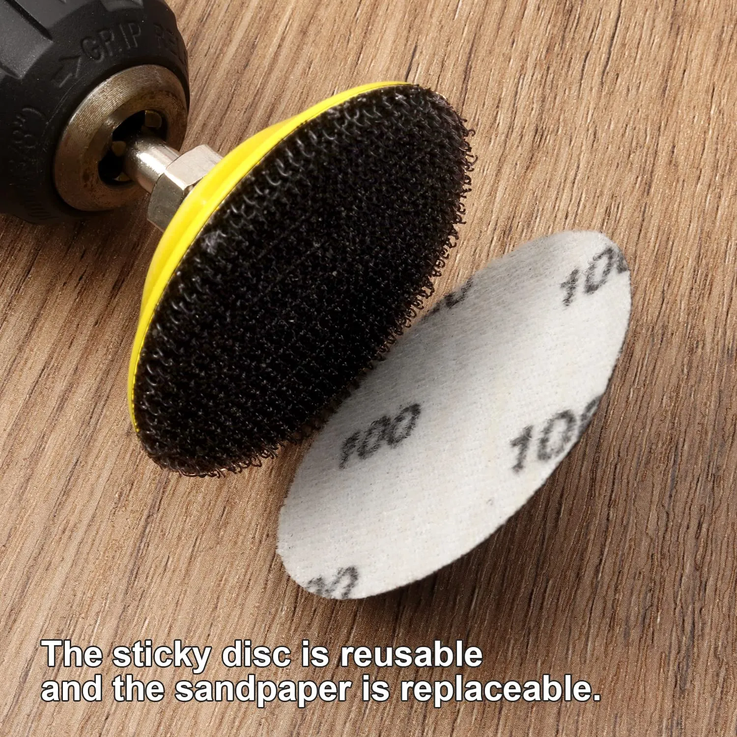 139pcs Sandpaper 2 Inch Sanding Disc 60-10000 Grit With 1/4 In & 1/8 In
