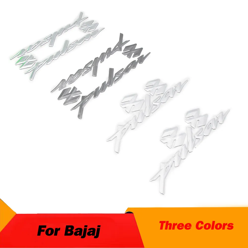 Motorcycle 3D Decal Raised Sticker Badge logo For Bajaj Pulsar200NS 200  RS200 Pulsar 150 180 180f 220F
